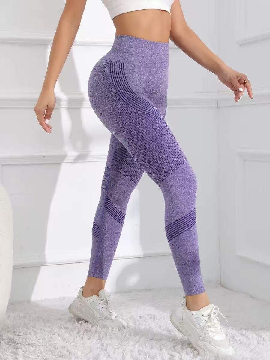 High waisted compression tight yoga pants for women