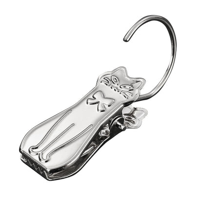 Cat Shaped Curtain Clips with Large Hooks  Window Tie Back Holders