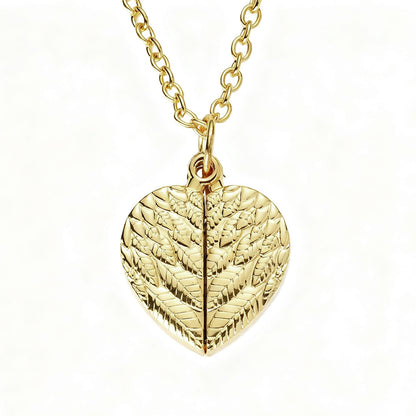 Custom-Made, Ships in 1-2 Days Angel Wings Love Heat Transfer Printing Necklace
