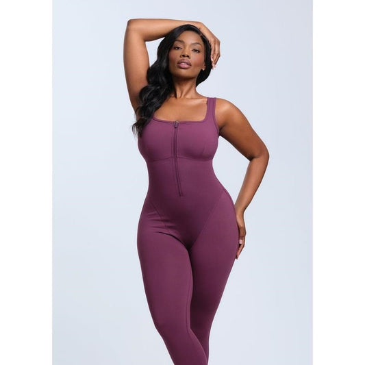 Beautiful back yoga jumpsuit