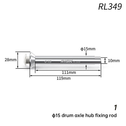 RISK Bike Wheel Repair Vise – Heavy Duty Hub Holder for Freewheel & Cassette Maintenance (MTB/Road)