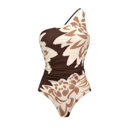 Fashion Printed Sexy Design Swimwear Women's One-Piece Two-Piece Set Swimwear