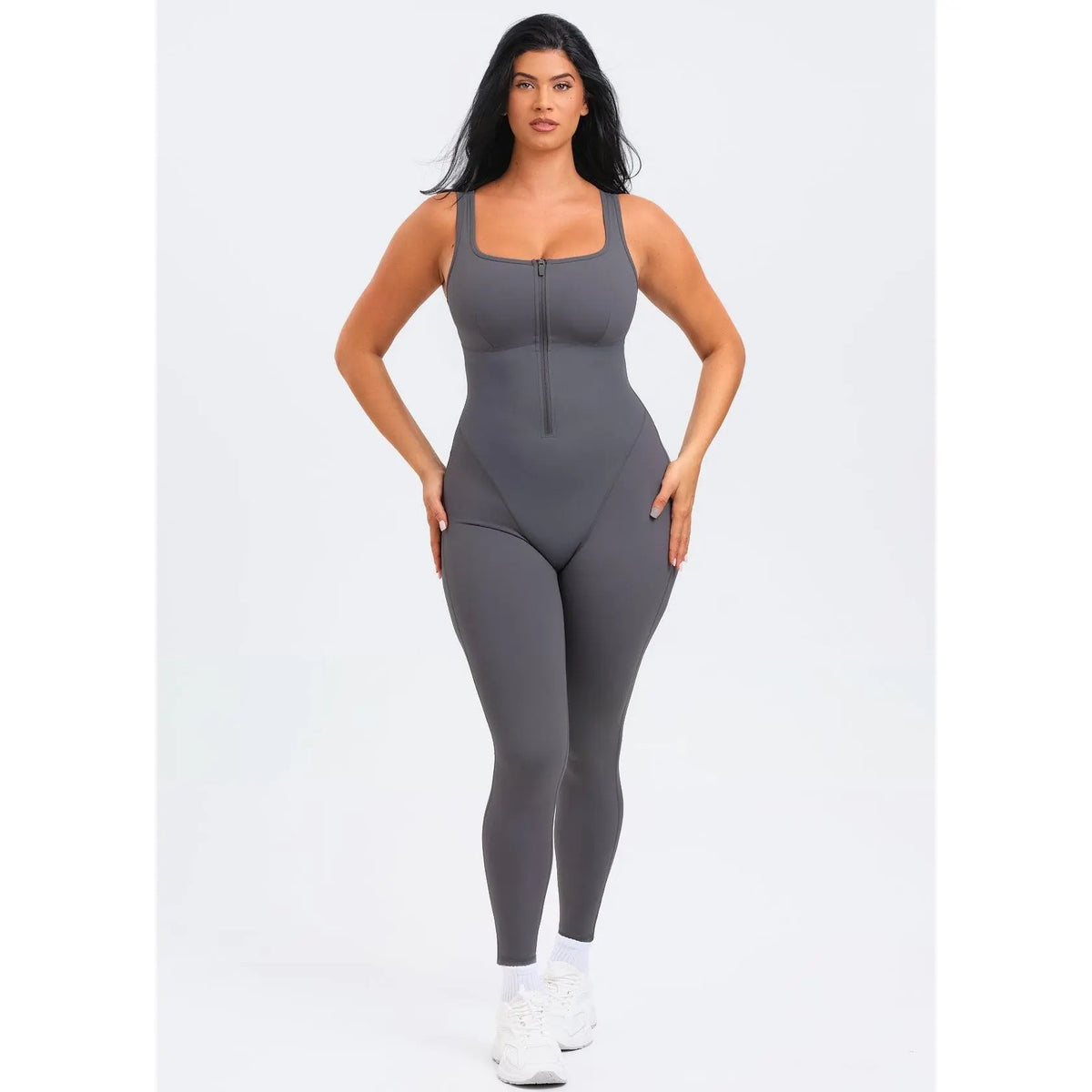 Beautiful back yoga jumpsuit