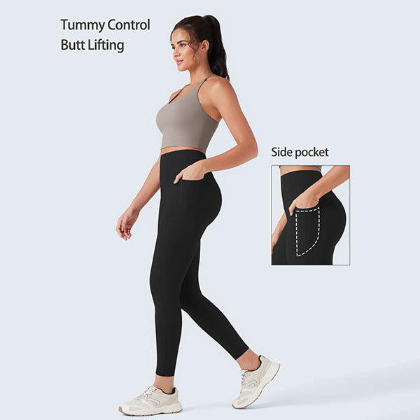 Waist abdomen hip lifting yoga fitness cycling pants