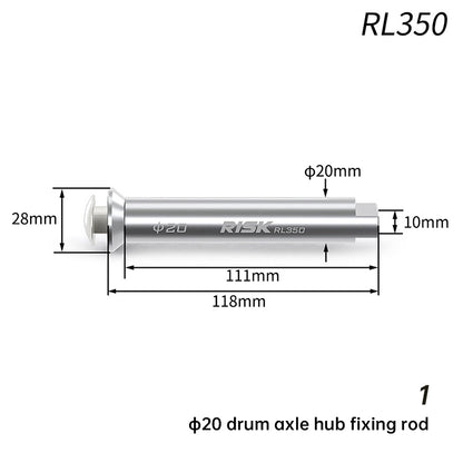 RISK Bike Wheel Repair Vise – Heavy Duty Hub Holder for Freewheel & Cassette Maintenance (MTB/Road)
