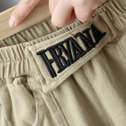 Casual Cargo Pants for Boys Spring Autumn