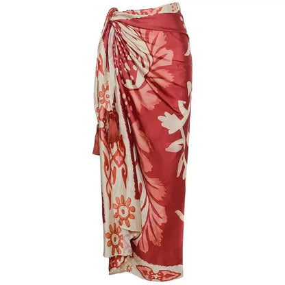 Fashionable Printed Sexy Swimwear Women's Two-Piece One-Piece Swim Suit Set Swimwear