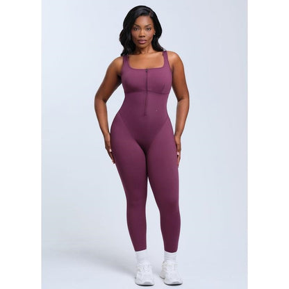 Beautiful back yoga jumpsuit