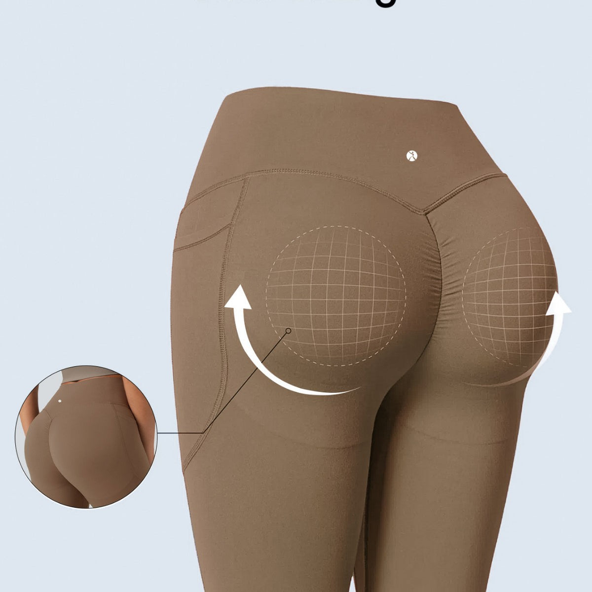 Waist abdomen hip lifting yoga fitness cycling pants
