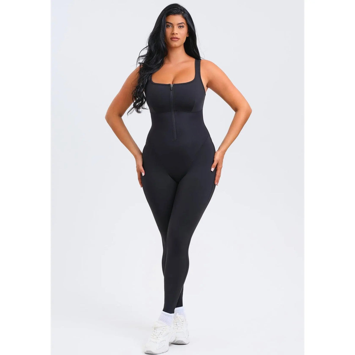 Beautiful back yoga jumpsuit