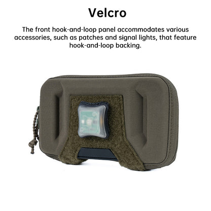 Universal EUD / Phone Pouch – MOLLE Compatible Tactical Smartphone Carrier for Plate Carriers, Chest Rigs, Airsoft & Hunting