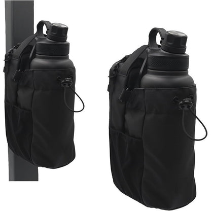 Magnetic Gym Bag with Phone Pocket – Large Capacity Water Bottle Pouch, Portable Workout Accessories Organizer