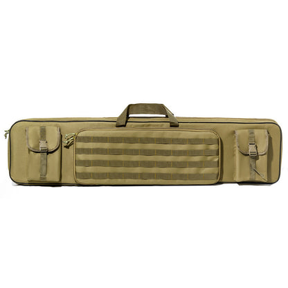 120cm & 90cm Tactical Rifle Bag, Durable Gun Case for Hunting & Shooting – Rifle/Shotgun Backpack with Pistol Holster